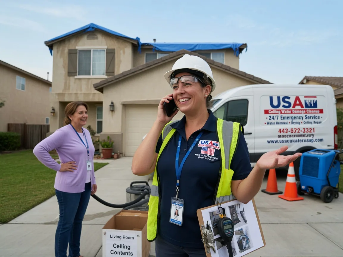 Ceiling Water Damage Restoration Crestline, OH FAQs